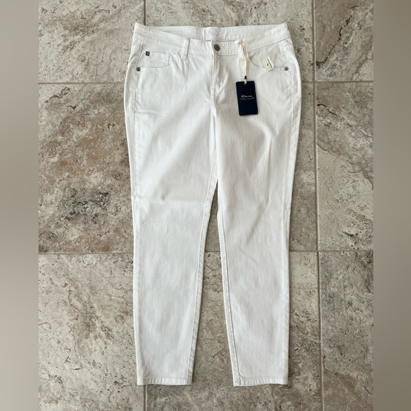 Tommy Bahama Denim - NWT Tommy Bahama Denim Ana Twill Ankle Length Cropped Pant Jeans, White, 10